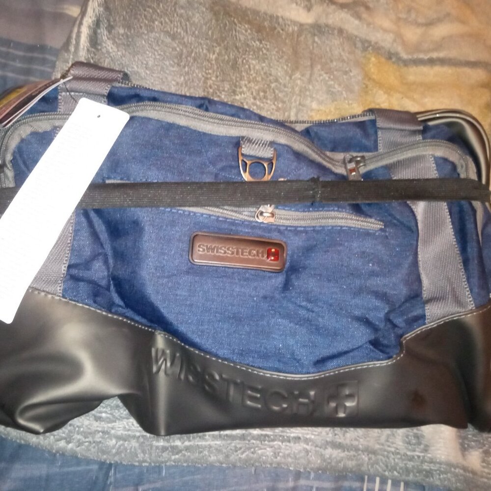 SwissTech Excursion Blue 24" Travel Duffel 10.5x24x12" (Walmart Exclusive)